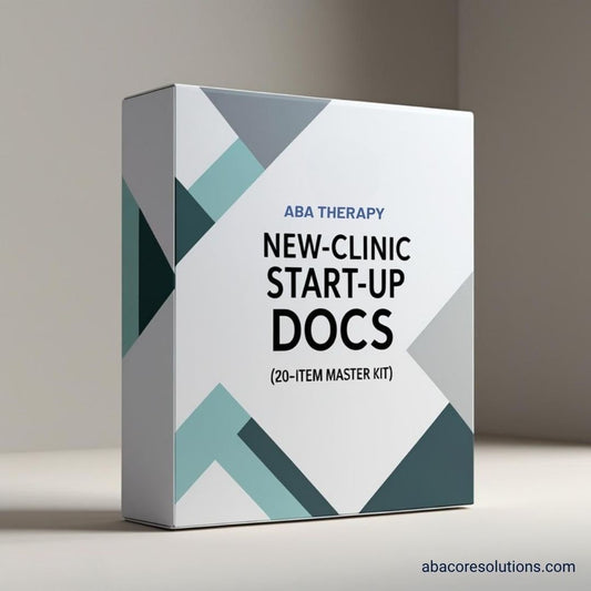 New-Clinic Start-up Docs (20-item master kit)