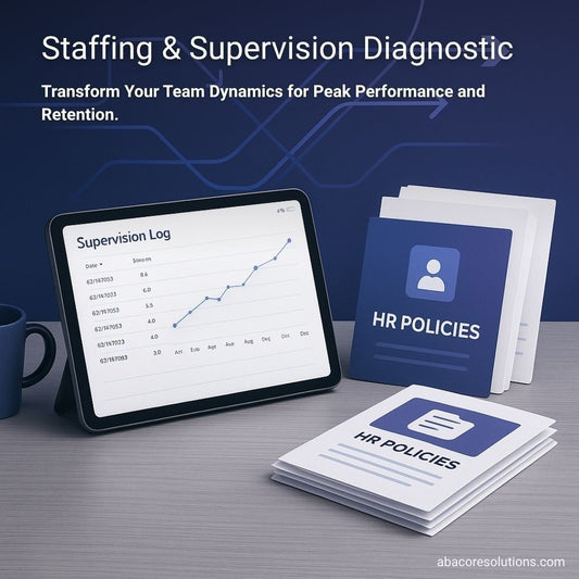 A3 – Staffing & Supervision Diagnostic